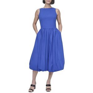 Dkny Womens  Boat-Neck Bubble Dress